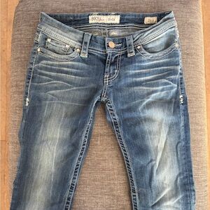 BKE Stella Women's Blue Skinny Jeans